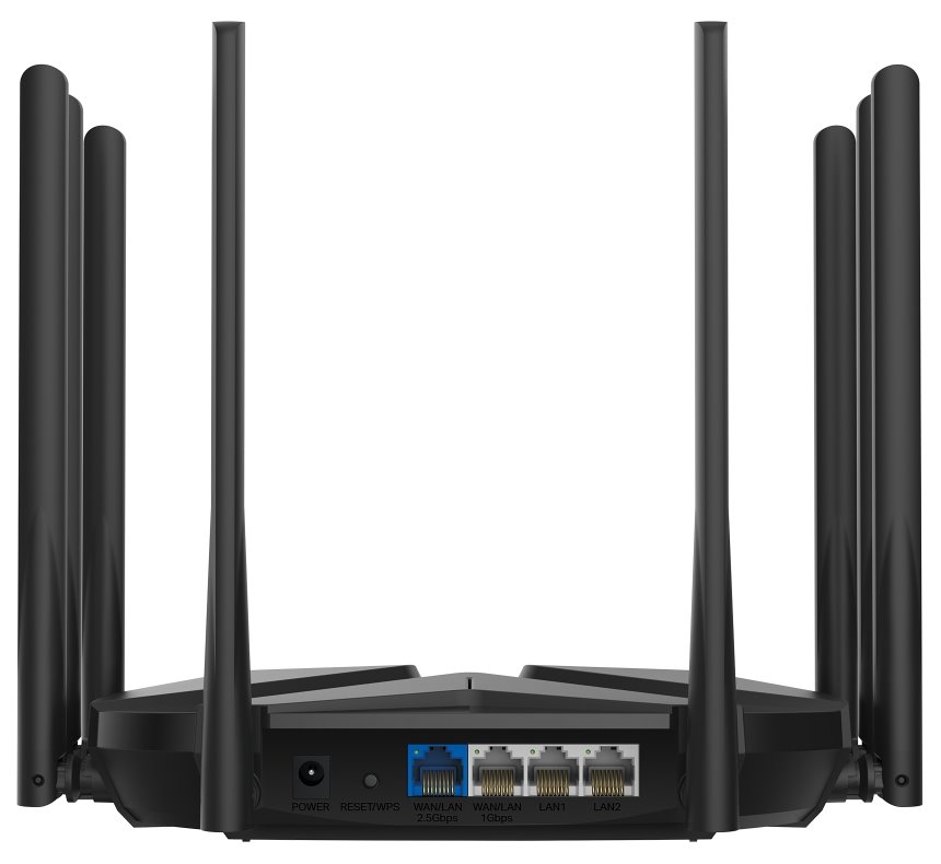 POUŽITÉ - TP-Link MERCUSYS MR90X AX6000 WiFi router, dual AP/router, 3x GLAN, 1x 2,5GWAN/GLAN 1148 Mbps 2,4/ 4804 Mbps ...