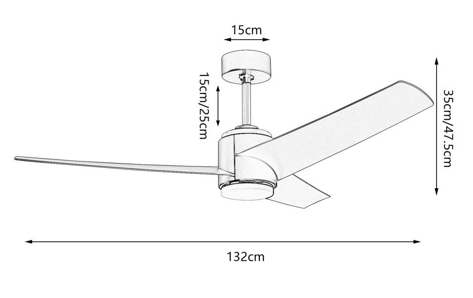 IMMAX NEO LITE BEAUTY SMART LED stropní svítidlo s ventilátorem 18W, Wi-Fi, TUYA, růžové zlato-bílé