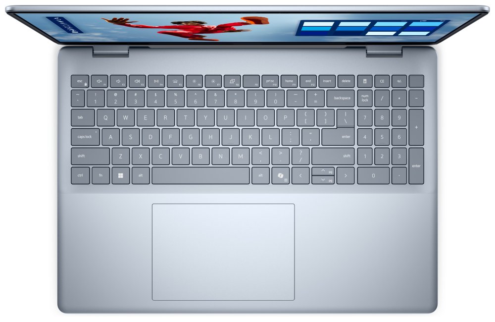 DELL 16 Plus Touch/ Core Ultra 7 258V/ 32GB/ 1TB SSD/ 16" FHD+ dotyk/ FPR/ W11Pro/ modrý/ 3Y PS
