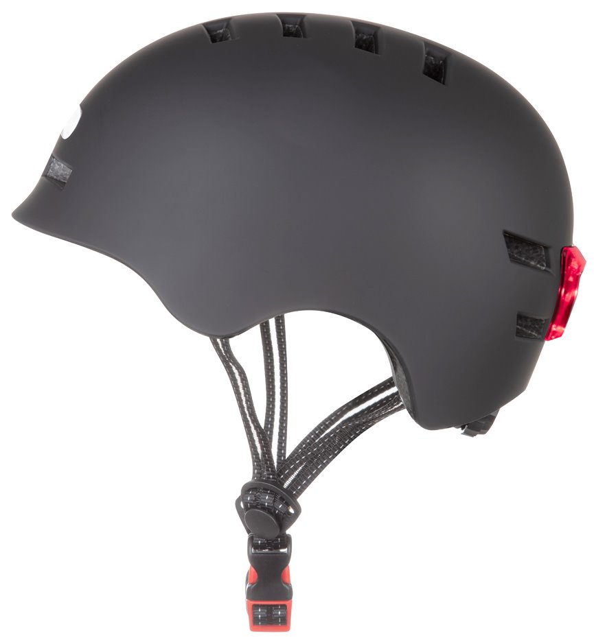 BLUETOUCH bezpečnostní helma s LED/ velikost S/ černá