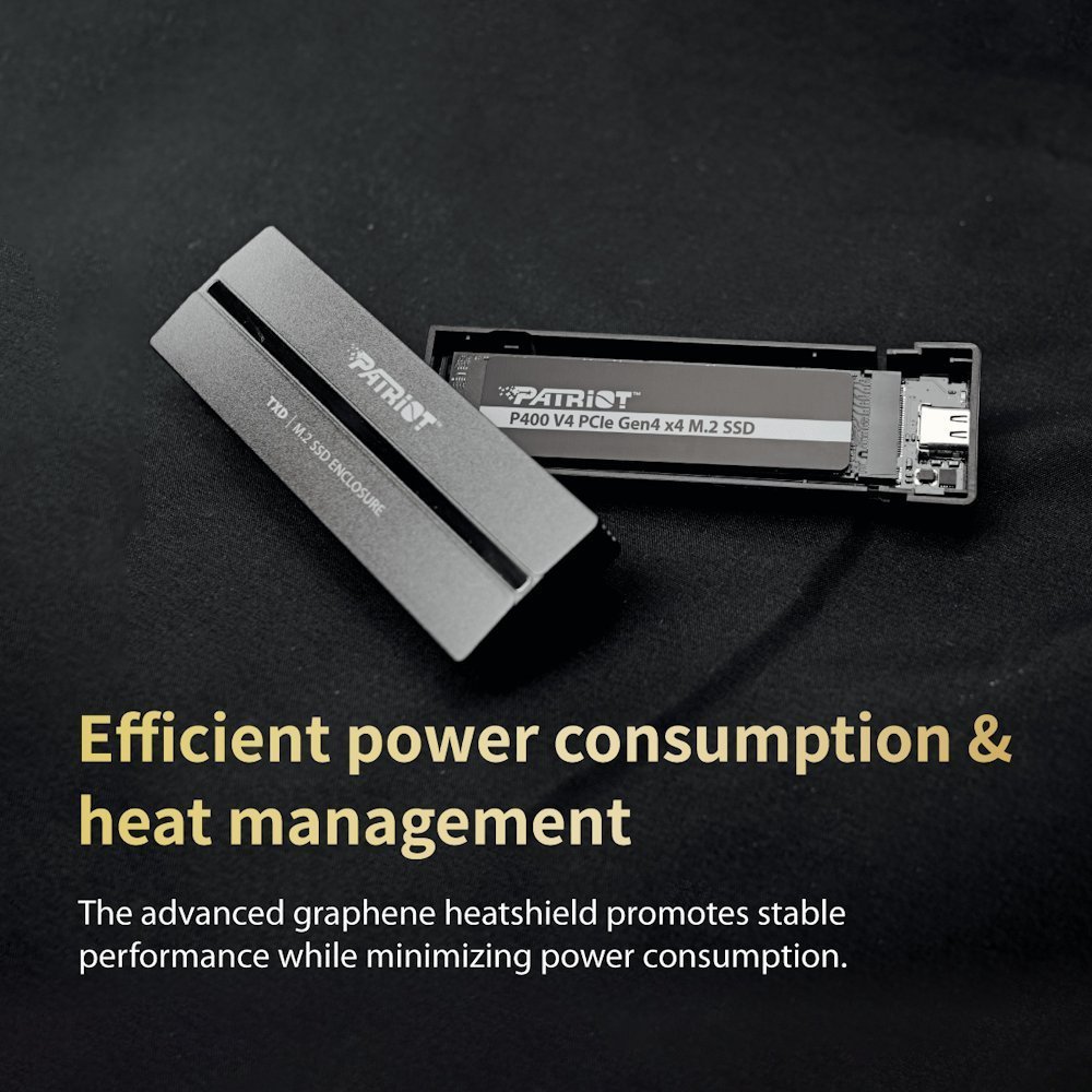 PATRIOT P400 V4 4TB SSD / Interní / M.2 PCIe Gen4 x4 NVMe  / 2280