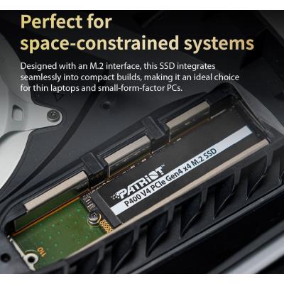 PATRIOT P400 V4 2TB SSD / Interní / M.2 PCIe Gen4 x4 NVMe  / 2280