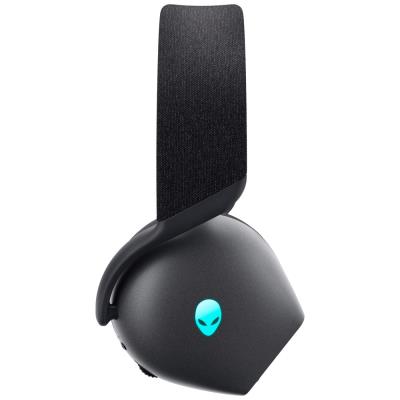 DELL bezdrátová náhlavní souprava  AW725H/ Wireless gaming Tri - mode Headset/ sluchátka + mikrofon/ černá