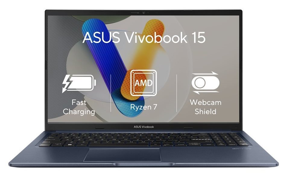 ASUS Vivobook/ Ryzen 7 5825U/ 16GB/ 512GB SSD/ Radeon™ Graphics/ 15,6"FHD,matný/ W11H/ modrý