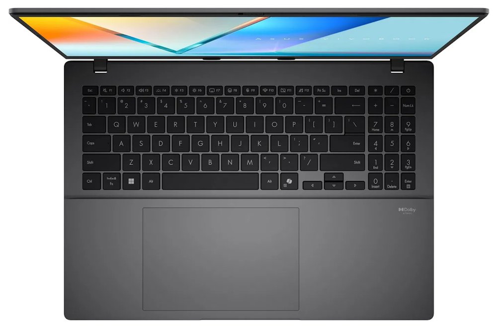 ASUS Vivobook S/ Core Ultra 7 255H/ 16GB/ 1TB SSD/ Intel Graphics/ 16"WUXGA,matný/ W11P/ šedý