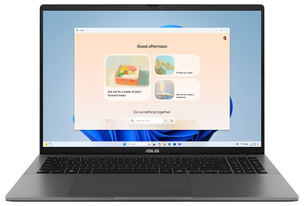 ASUS Vivobook S/ Core Ultra 7 255H/ 16GB/ 512GB SSD/ Intel Graphics/ 16"WUXGA,144Hz,matný/ W11H/ šedý