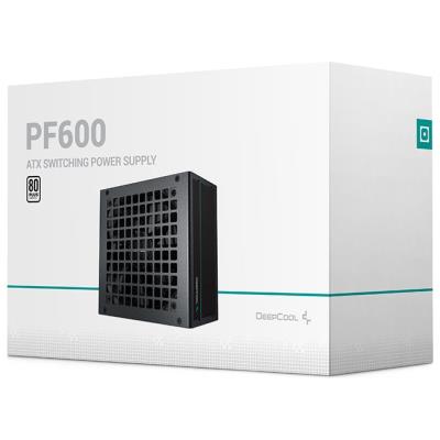 DEEPCOOL zdroj PF600 / 600W / ATX / 120 mm fan / 80 Plus