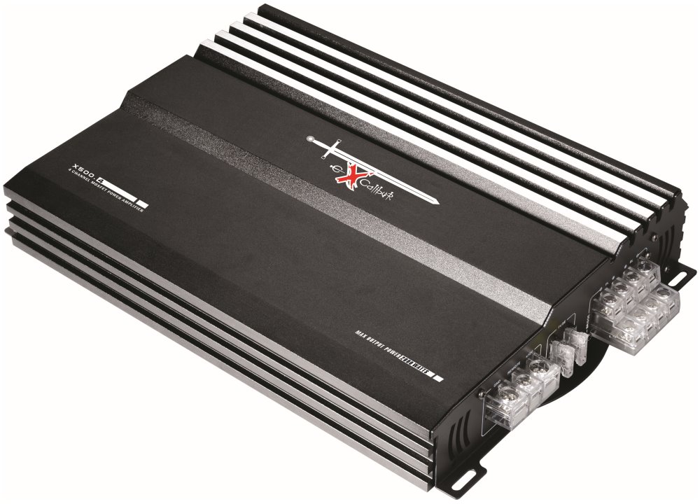 Excalibur X-500.4/ zesilovač/ 4-kanálový/ 4x 500W/ 2x 150W