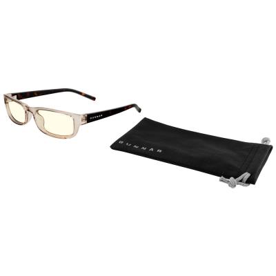 GUNNAR kancelářske/herní brýle  ELIN ROSE TORTOISE čirá skla BLF 35 GUNNAR focus
