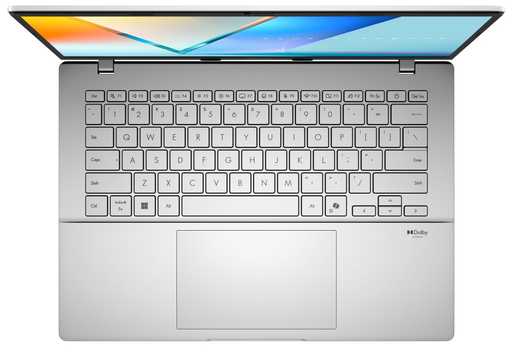 ASUS Vivobook S/ Ryzen 5 220/ 16GB/ 1TB SSD/ Radeon™ Graphics/ 14"WUXGA,matný/ W11H/ stříbrný