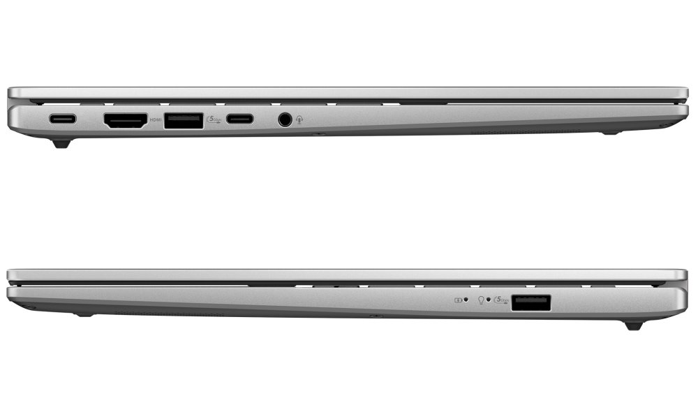 ASUS Vivobook S/ Ryzen 5 220/ 16GB/ 1TB SSD/ Radeon™ Graphics/ 14"WUXGA,matný/ W11H/ stříbrný