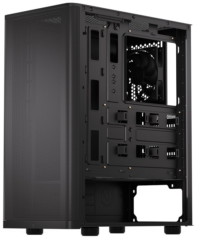 POŠKOZENÝ OBAL - Endorfy skříň Ventum 200 Solid / 120mm PWM fan / 2xUSB / černá