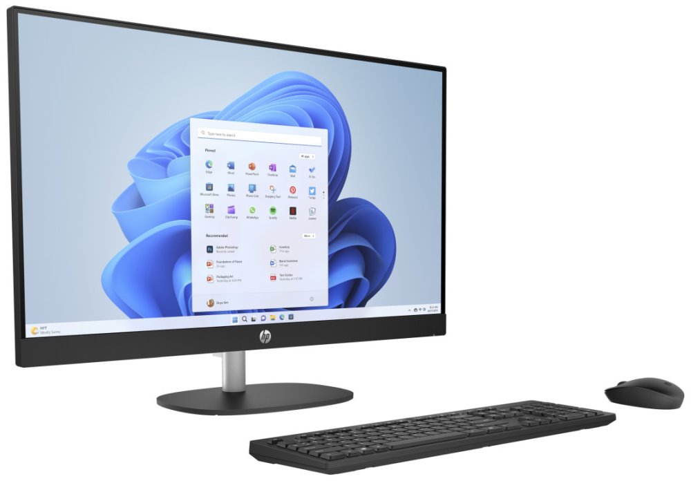 HP 27-cr2006nc/ AiO/ Ultra 5-225U/ 32GB DDR5/ 1TB SSD/ Intel® Graphics/ 27" FHD,matný/ W11H/ kbd+myš/ černý