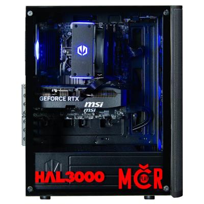 HAL3000 MČR Finale Pro / AMD Ryzen 7 5700X/ 32GB/ RTX 5070/ 1TB PCIe SSD/ WiFi/ W11