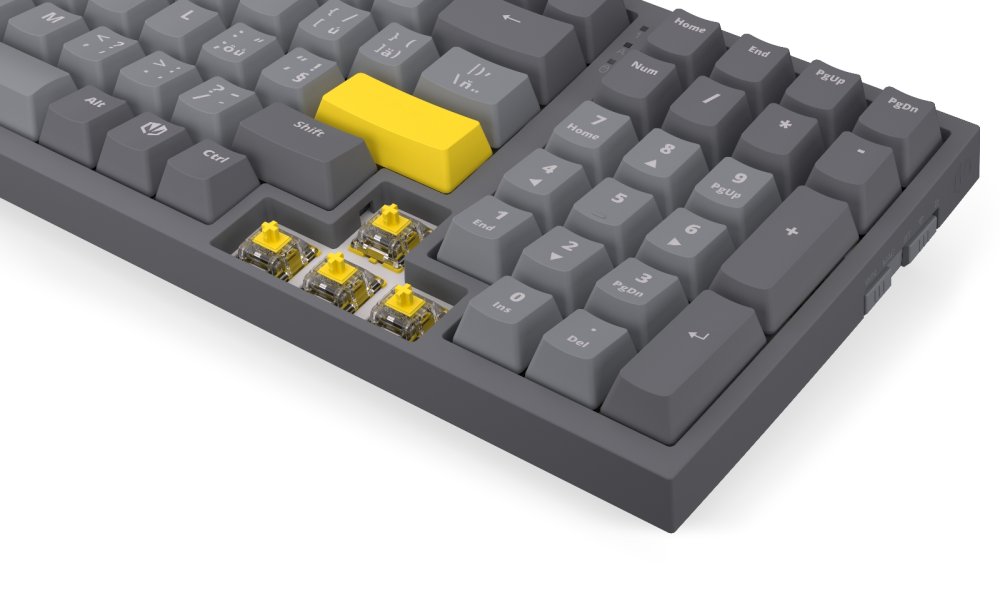 Endorfy mechanická klávesnice Celeris 1800 CZ / BT / USB / bezdrát / MacOS kompatibilní / sidetune / CZ/SK layout