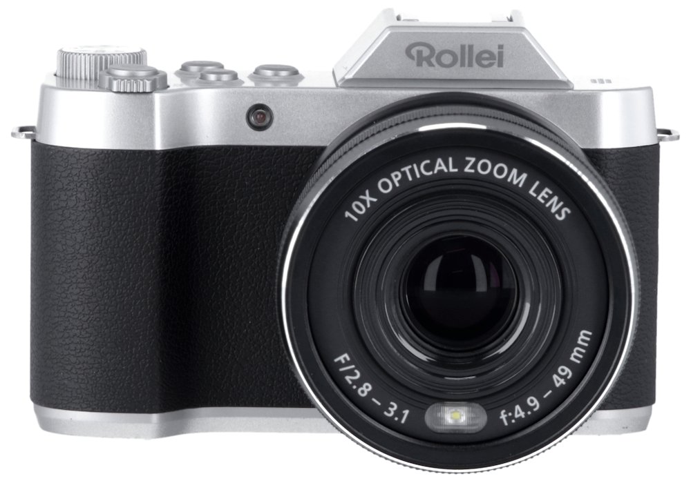 POŠKOZENÝ OBAL - Rollei Powerflex 10x Retro/ 8 MPix/ 10x zoom/ 2,88" LCD/ 1440p video/ Černý