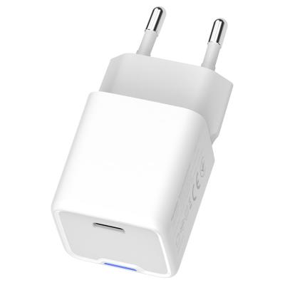 COLORWAY 1x USB-C/ síťová nabíječka/ GaN/ PD/ PPS/ 30W/ Bílá
