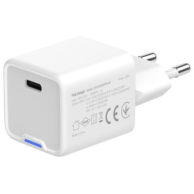 COLORWAY 1x USB-C/ síťová nabíječka/ GaN/ PD/ PPS/ 30W/ Bílá