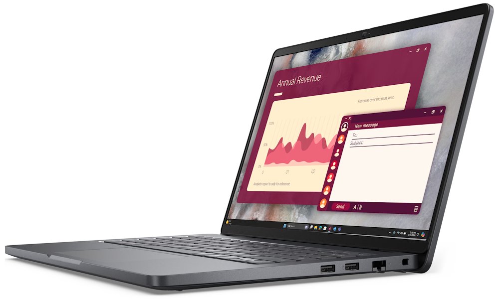 DELL Pro 14 PC14255/ AMD Ryzen 5 220/ 16GB/ 512GB SSD/ 14" FHD+/ FPR/ W11Pro/ 3Y PS on-site