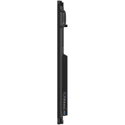 ViewSonic dotykový panel IFP7551 4K 75" Android 14 EDLA, 50 Multi touch,400nits,16G RAM/128GB,OPS slot,HDMI,VGA,DP,USB