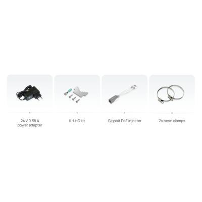 MikroTik LHG 5 ax, outdoor klient, anténa 24,5 dBi, 7°, GbE, 802.11a/n/ac/ax, L3 (5GHz)