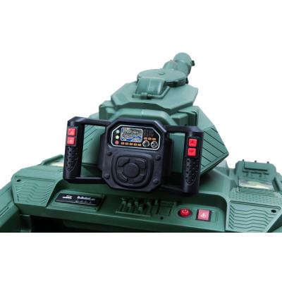 BLUETOUCH elektrický dětský tank/ rychlost 4 km/h/ provozní doba 45 min/ zelený
