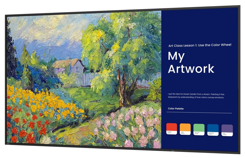 BENQ panel 86" SL8604/ Digital Signage/ UHD 4K/ provoz 24/7/ 2x HDMI/ RJ45/ RS232/ USB/ Android