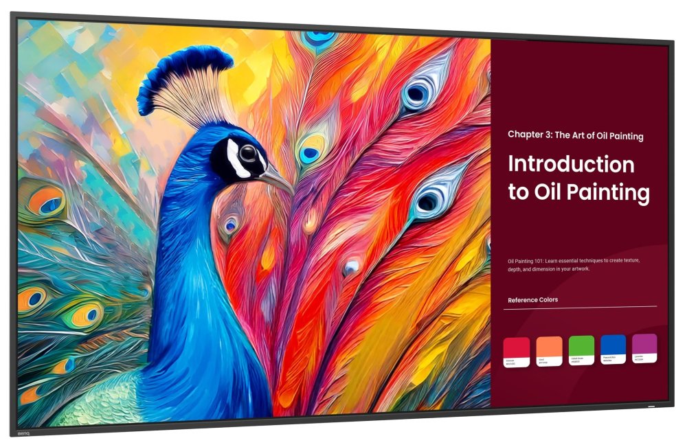 BENQ panel 75" SH7504/ Digital Signage/ UHD 4K/ provoz 24/7/ 2x HDMI/ DP/ RJ45/ RS232/ USB/ Android