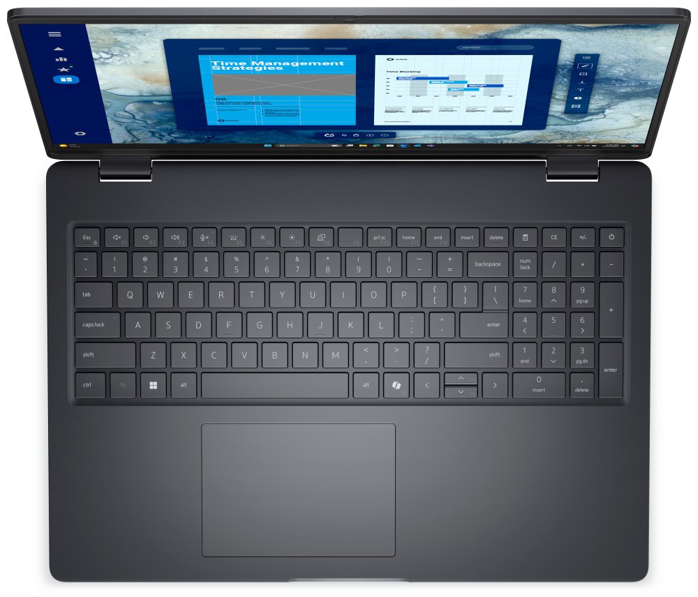 DELL Pro 16 PC16250/ Core 5 120U/ 8GB/ 512GB SSD/16" FHD+/ FPR/ W11Pro/ 3Y PS on-site