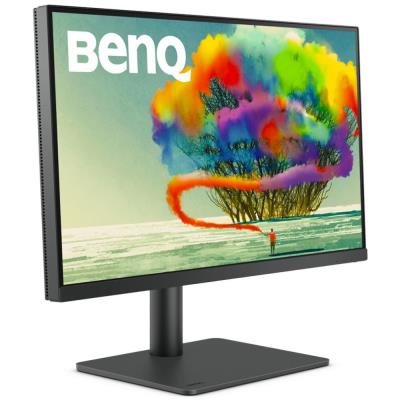 ROZBALENÉ - BENQ 27" LED PD2705U/ FF/ LBL/ IPS panel/ 3840x2160/ 20M:1/ 5ms/ HDMI/ DP/ USB/ repro/ Pivot/ černý