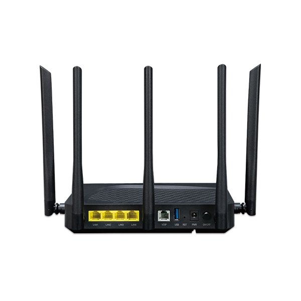 Planet GPN-400AXV GPON HGU, 4x1Gb, 3000Mbps 802.11AX Wireless, Wi-Fi 6, GUI Management