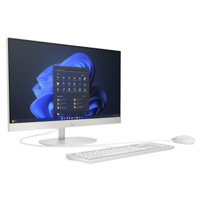 HP ProOne 245 G10/ AiO/ Ryzen 3 7320U/ 8GB/ 512GB SSD/ Radeon™Graphics/ 23,8"FHD,matný/ W11H/ kbd+myš/ bílý
