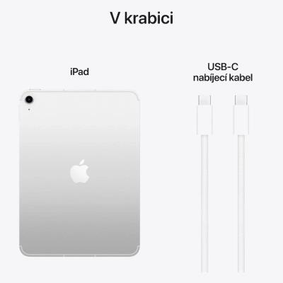 Apple iPad 11" (2025) / 128GB / A16 Bionic / WiFi + Cellular / Stříbrný