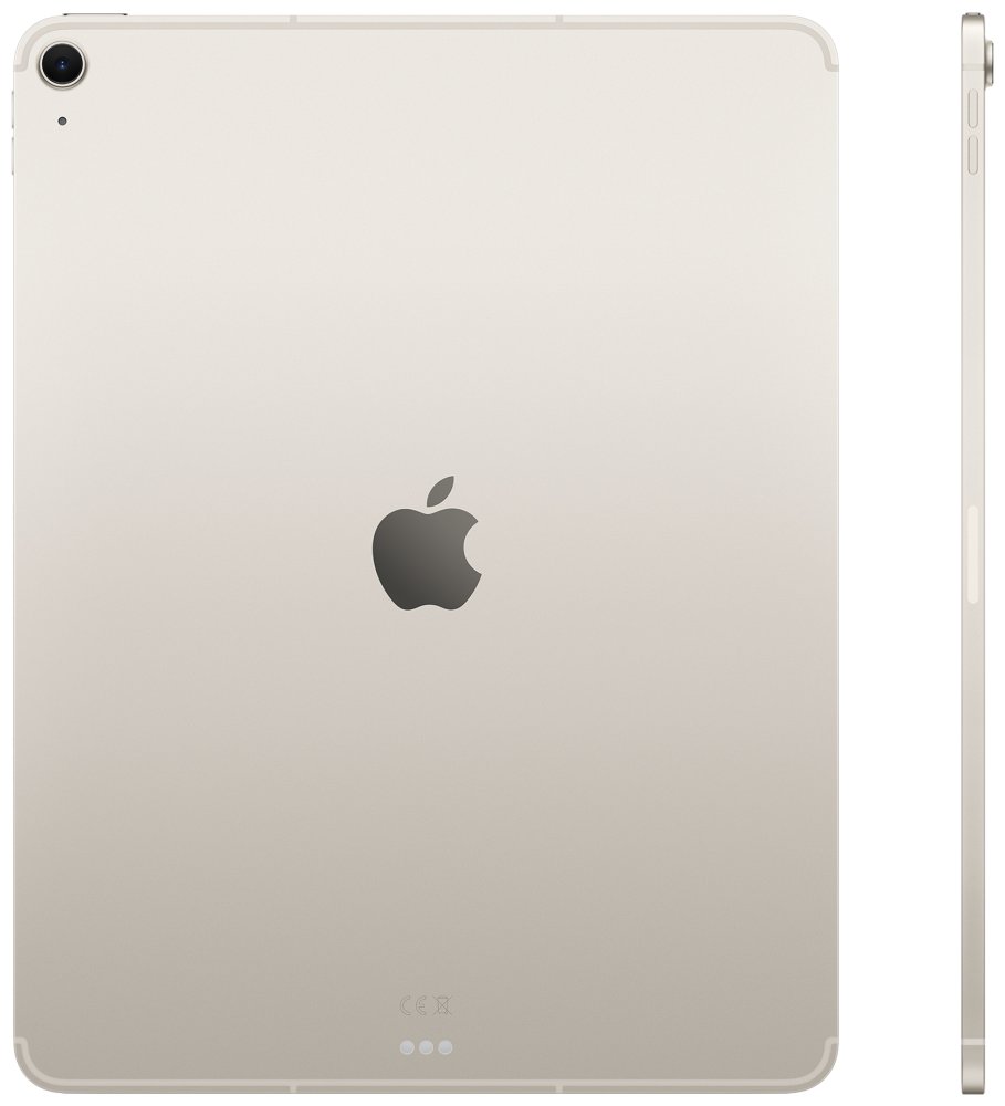 Apple iPad Air 13" (2025) / 1TB / M3 / WiFi + Cellular / Hvězdně bílý