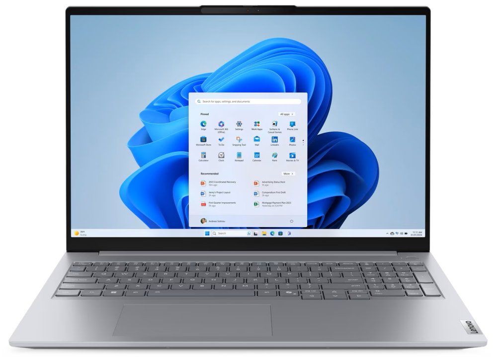 Lenovo ThinkBook 16 G8 IRL/ CORE 5 210H/ 16GB DDR5/ 512GB SSD/ Intel Graphics/ 16"WUXGA,matný/ W11P/ šedý