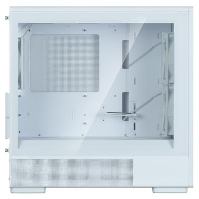 Zalman skříň P10 Namu / miniT/ 3x120mm fan / USB 3.0 / USB-C / dřevěné doplňky / bílá