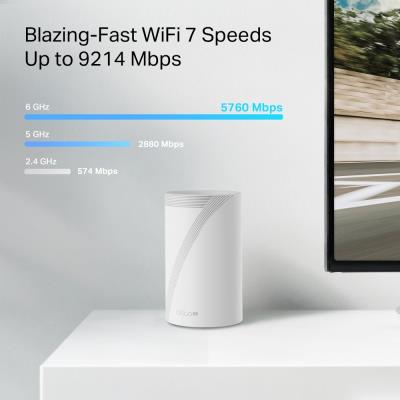 TP-Link Deco BE65-5G(1-pack) Mesh systém BE9300 s 5G modemem, WiFi 7, 3x 2.5GLAN, USB, 2,4/5/6GHz