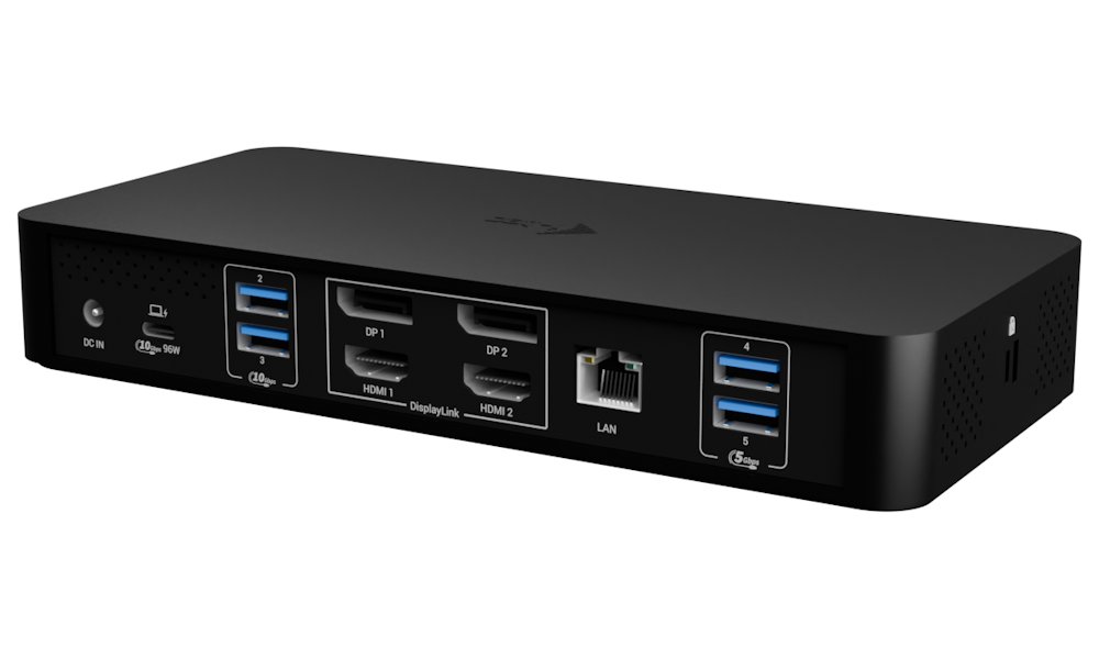 i-tec dokovací stanice Universal Intelligent Dual Display Docking Station, Power Delivery 100W