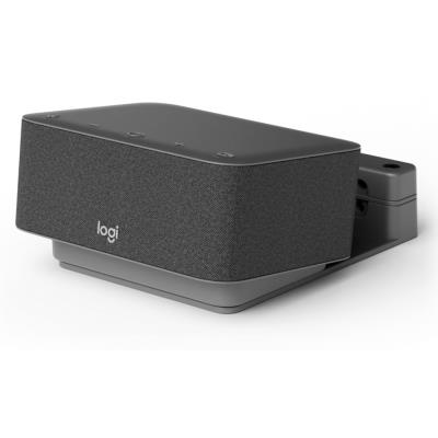 Logitech Logi Dock Focus Room Kit - Souprava pro video konference, černá