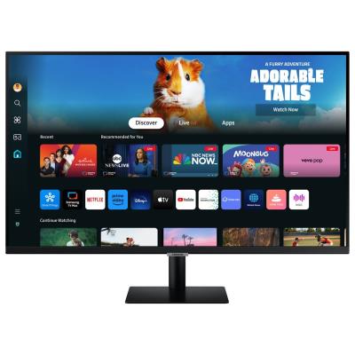 POŠKOZENÝ OBAL - Samsung Smart Monitor M5 32" / M50D / FullHD 1920x1080 / 16:9 / VA / 4ms / 60Hz / HDMI/USB/WiFi/BT/VESA/Repro