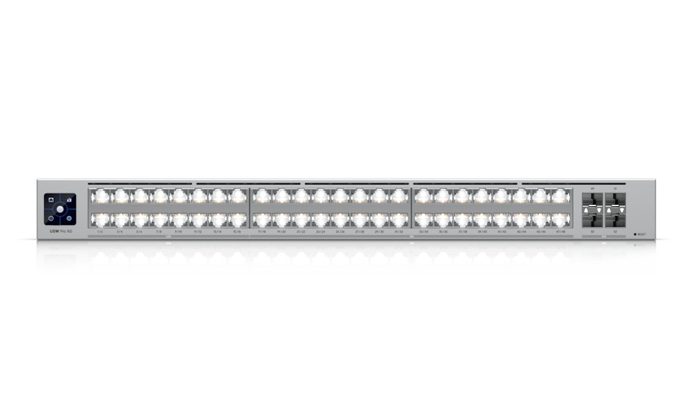 Ubiquiti UniFi Switch Pro XG 48 - 32x 10GbE, 16x 2.5GbE, 4x SFP28, Etherlighting