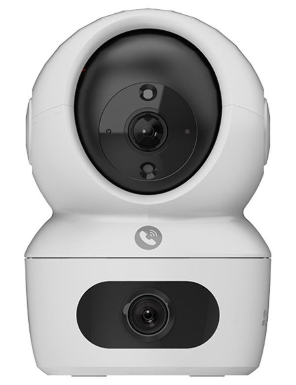 POUŽITÉ - EZVIZ IP kamera H7C 4MP/ duální/ vnitřní/ Wi-Fi/ 4Mpix/ objektiv 2,8mm/ H.265/ IR přísvit až 10m/ bílá
