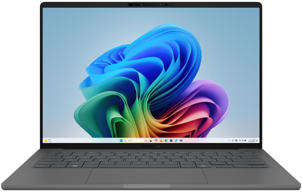 ASUS Zenbook/ X1-26-100/ 32GB/ 1TB SSD/ Qualcomm Graphics/ 14"WUXGA,OLED/ W11H/ šedý