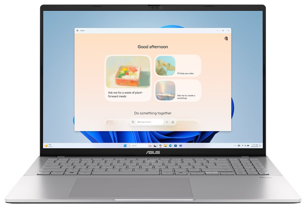 ASUS Vivobook S/ Ryzen AI 7 350/ 32GB/ 1TB SSD/ Radeon™ Graphics/ 16"WUXGA,OLED/ W11H/ stříbrný