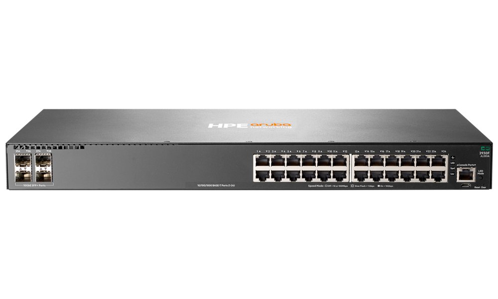 HPE Aruba Networking 2930F 24G 4SFP+ Switch