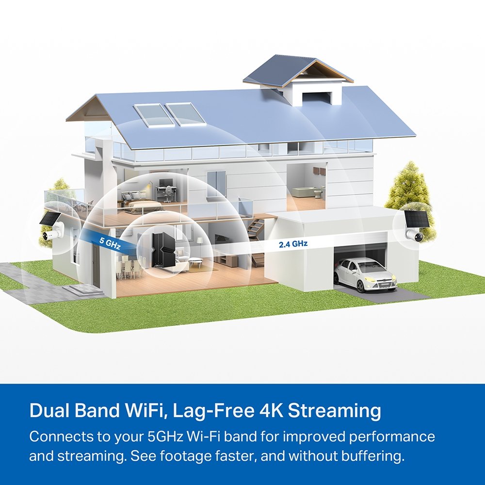 TP-Link Tapo C460 venkovní WiFi Kamera, 8MPx, 3840 × 2160, audio, IR 15m, MicroSD, IP66