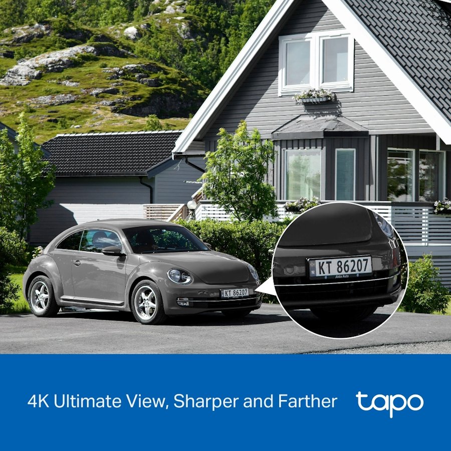TP-Link Tapo C660 KIT otočná venkovní WiFi Kamera, 8MPx, 3840 × 2160, audio, IR 15m, MicroSD, IP65