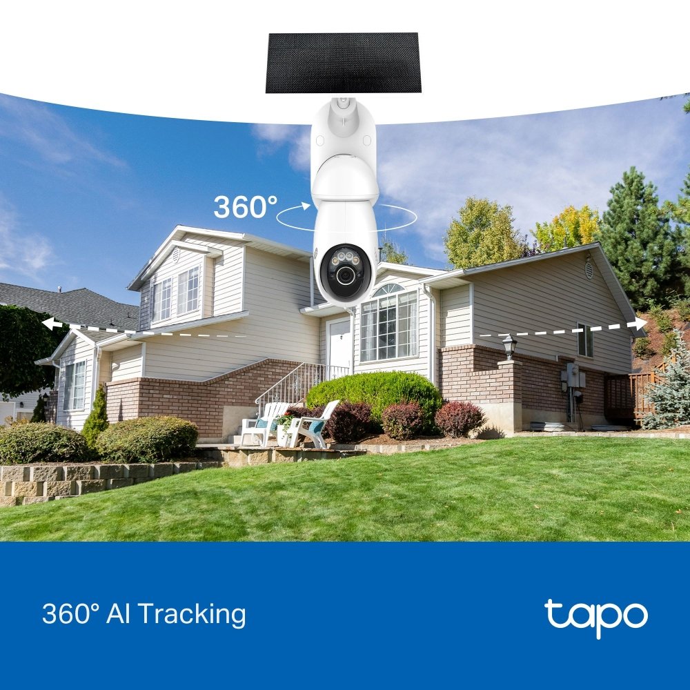 TP-Link Tapo C660 KIT otočná venkovní WiFi Kamera, 8MPx, 3840 × 2160, audio, IR 15m, MicroSD, IP65