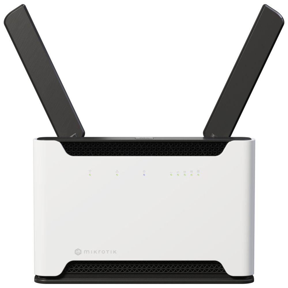 MikroTik Chateau 5G R17 ax, 4x GLAN, 2,5 GLAN, 2.4+5GHz, 802.11a/b/g/n/ac/ax, LTE 20, USB 3.0, L4, indoor