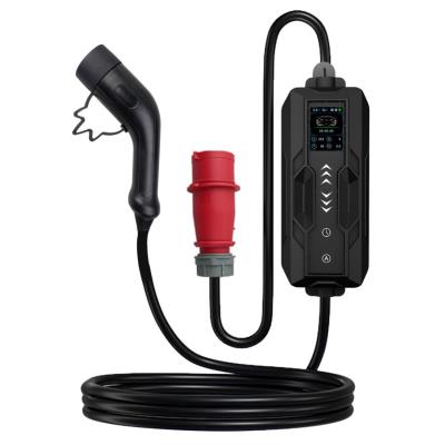 IMMAX cestovní nabíjecí stanice pro elektromobily EV/PHEV AC Type 2, 11 kW